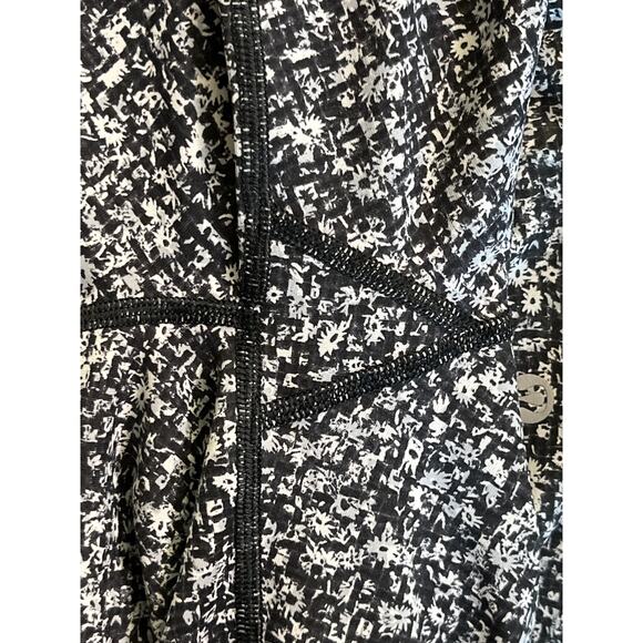 Lululemon Sole Training Mesh Crop Leggings 22" Daisy Dust Floral Black 6 - Picture 9 of 11